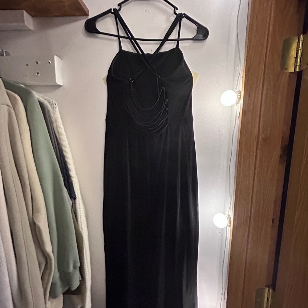 Elegant Black Evening Dress